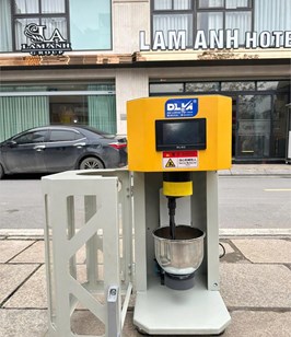 Máy Trộn Xi Măng Tự Động NJ-160S Màn Hình Cảm Ứng LCD