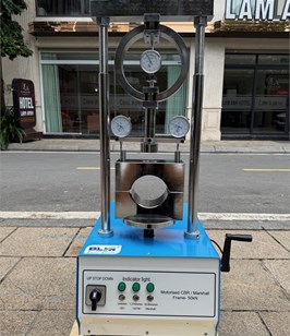 Máy Nén 3 Tốc Độ CBR / Marshall / 1 Trục Nở Hông CDM-3